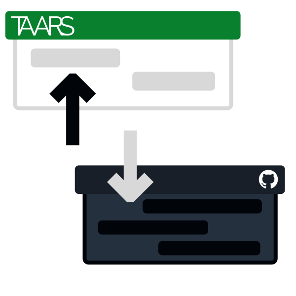 TAARS - GitHub sync graphic